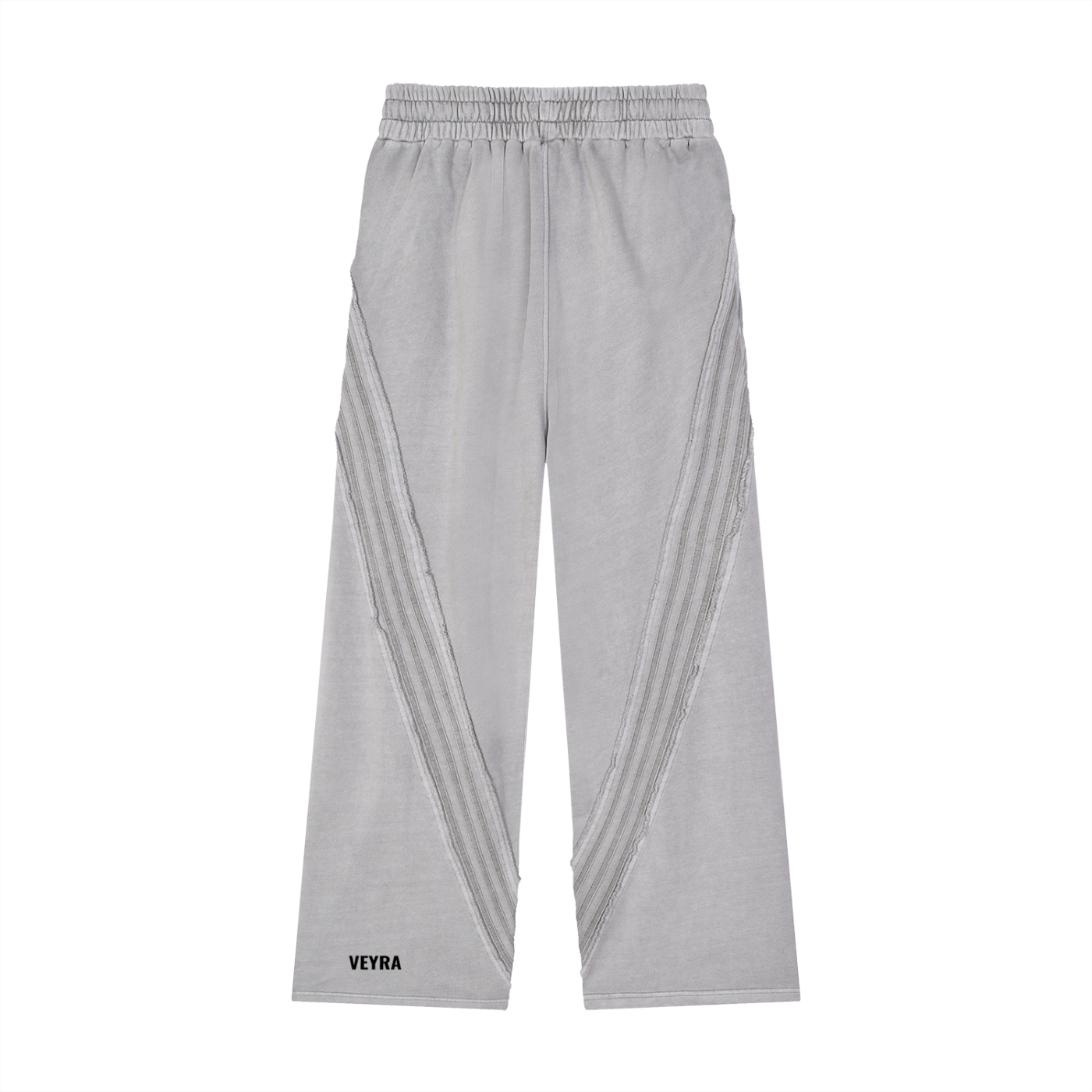 Snow Washed Tape Raw Edge Sweatpants