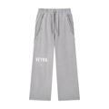 Snow Washed Tape Raw Edge Sweatpants
